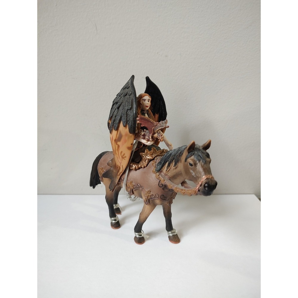 Schleich Elfen Surah fairy on horse 70406‎